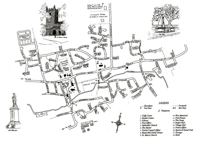 Village Map Welton by Lincoln Parish Council